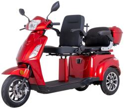  Kétszemélyes háromkerekű elektromos robogó inSPORTline Zorica Duo piros