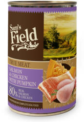 Sam's Field Konzerv Lazac & Csirke & Sütőtök 6x400g