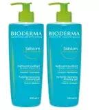 BIODERMA Sébium Moussant tisztító habzó gél zs. b. 2x500ml