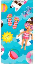  Netflix Gabi babaháza fürdőlepedő, strand törölköző 70x140cm