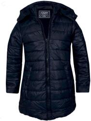  LOSAN téli kabát kapucnis éjkék hosszú fazon 12 év (152 cm)
