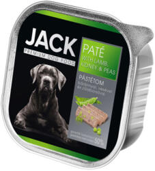 Jack Alutálkás Kutyaeledel Gabonamentes Bárány, Vese-Borsó Pástétom 150g