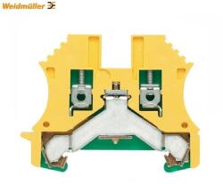  Weidmüller WPE 4 sínre sorkapocs z-s földelő 1010100000