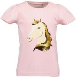 Blue Seven póló lovas rózsaszín átfordítható flitteres 5-6 év (116 cm)