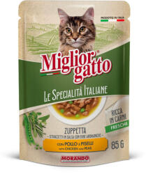  Migliorgatto IS Ad Cat Soup Chick Green peas 85g