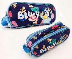  DISNEY Ovális két rekeszes BLUEY tolltartó