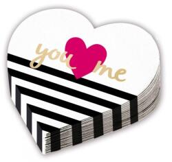  Love szalvéta 12 db-os, 32 cm