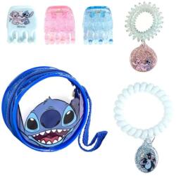  DISNEY Lilo és Stitch hajcsatt hajgumi szett/5db, neszesszerrel