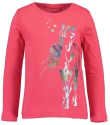 Blue Seven Magenta Lovas Hosszú ujjú pamutdzsörzé felső/póló 2-3 év (98 cm)