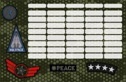 Lizzy Card Órarend nagy méretű Tomahawk