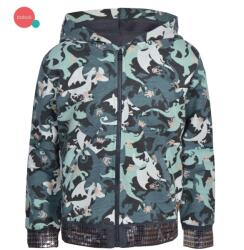 boboli zipzáras felső csajos terepmintás flitteres 7 év (122 cm)