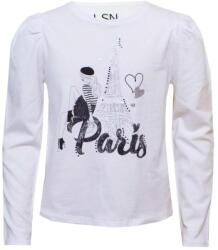 Losan Girl in PARIS hosszú ujjú póló/felső strasszokkal 10 év (140 cm)