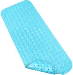 FizioTab Fürdőszőnyeg, csúszásgátló, FizioTab®, 100x40 cm, türkizkék (TurcoazBathMat)