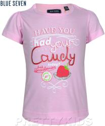  Blue Seven póló rózsaszín Candy, epres kollekció 3-6 hó (62 cm)
