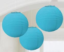 Lampion Carribean Blue 20, 4 cm 3 db-os szett