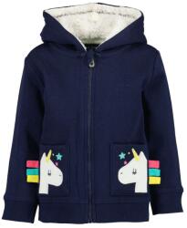  Unikornis átmeneti normál vastagságú puha felső ibolyakék 12-18 hó (80 cm)