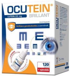 OCUTEIN Brillant kapsz. + Ocutein Sens. C. szemcs. 120x+15ml