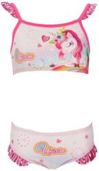  Unikornis Unikornis bikini pink szegély 7-8 év (122-128 cm)