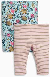  next Leggings szett/2db Tengeri kagylók, csillagok, csikóhal kollekció 6-9 hó (74 cm)