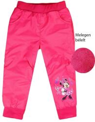  DISNEY Minnie egér melegen bélelt vízlepergetős nadrág 2-3 év (98 cm)