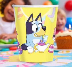  DISNEY Bluey szülinapos party papír pohár 8 db-os 227 ml