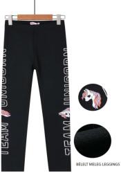 Glo Story Meleg thermo leggings Unikornis mintás feliratos 13 év (158 cm)