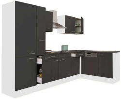 Leziter Yorki 310 sarok konyhabútor polcos kivitelben - pepita - 392 940 Ft