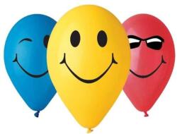  Smile léggömb lufi 5 db-os