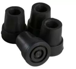  Botvég könyökmankóhoz 18mm fekete gumi 1x