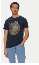 BLEND Férfi kevert anyagú póló, 20717764, pamut, XL INTL, sötétkék (0000304641398_XL)