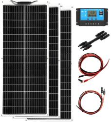  Rugalmas napelemkészlet, 24% -os hatékonyság, könnyű kialakítás, 300W -os napelemkészlet