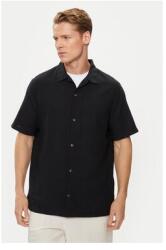 GAP Férfi ing, Gap, 304382550, Len/Pamut, L INTL, Fekete (0000304382550_L)