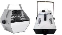  Léggömbgép és professzionális füstgép csomag távirányítóval, IdeallStore®, Ezüst