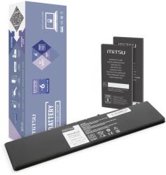 mitsu Laptop akkumulátor, Mitsu, 6700 mAh, 7, 7 V, Dell Latitude E7440 kompatibilis, teljes készlet (BC/DE-E7440)