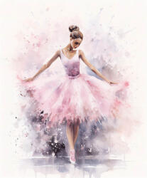  FALI PLAKÁT BALLERINA TÁNC ALUMÍNIUM KERETBEN 70x100 CM