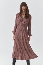 Tatuum Tatuum, Mintás Ruha V-nyakkal, Bordó, Bézs, Kék, 40 (T2422-197-440-40)