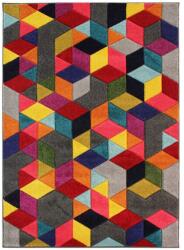 Flair Rugs Dynamic téglalap alakú szőnyeg, 160 x 230 cm, 2350 g/m2, 100% polipropilén, többszínű