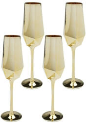 KARE Design Diamond Pezsgőspohár Készlet Arany 365ml (57344)