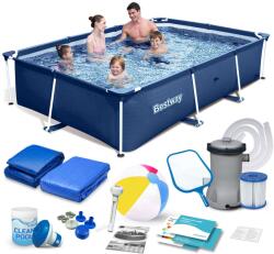 Bestway 56403N Kerti medence szett 259x170x61cm