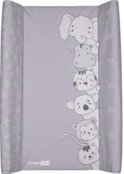 FreeON Saltea de infasat cu taliometru, Soft, FreeON, 70 x 50 cm, Animals (49836) - roua Saltea bebelusi