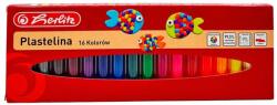 Herlitz Plastilina Herlitz, set 16 culori, in cutie de carton (9570797)