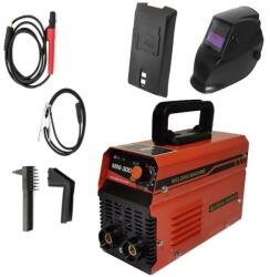 DDT Promóciós csomag Inverteres hegesztőgép, Global Dawer, Mini 300, 300 A + Automatikus hegesztőálarc beállítással és kristályokkal