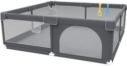  Gyermekbiztonsági lejátszás, több méretű, elegáns színű lehetőségek, Sötétszürke 1, 2x1, 8m