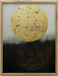  KERET FALI PLAKÁT GOLDEN COSMIC CIRCLE 70x100 CM MATT TÖLGY