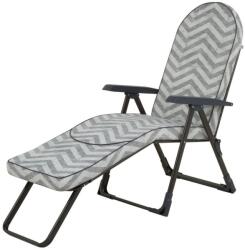 Patio Modena Napozóágy - Csíkos - Állítható Háttámlával (5904134079152)