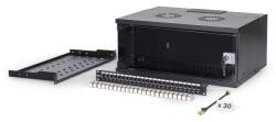 ASSMANN Rack Digitus by Assmann SOHO Pro DN-49201-SET, 19 inch, 4U, 540 x 400 mm, Black (DN-49201-SET)