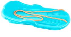 Kék Műanyag Szánkó Kötéllel - Gyermek és Felnőtt Szánkózáshoz