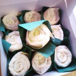  Rózsa hajtogatott Tissue