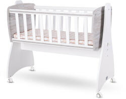 Lorelli First Dreams ringatható bölcső 105x55 - White / Artwood New