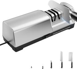  Elektromos késcsiszoló, gyémánt csiszolóanyag, háromlépcsős rendszer, FEHÉR